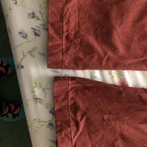 J Crew rust chinos 38x32.